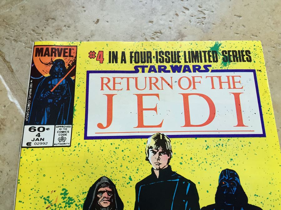 STAR WARS Return Of The Jedi Comic Book Series Issues #1-#4 [Photo 10]