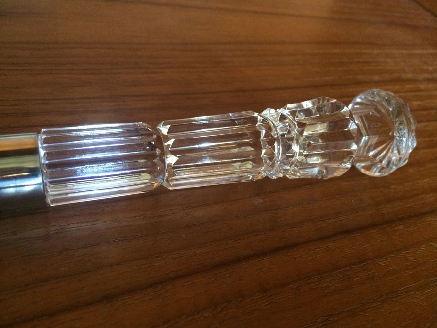 Vintage Waterford Crystal Pie Cake Knife Server  [Photo 4]