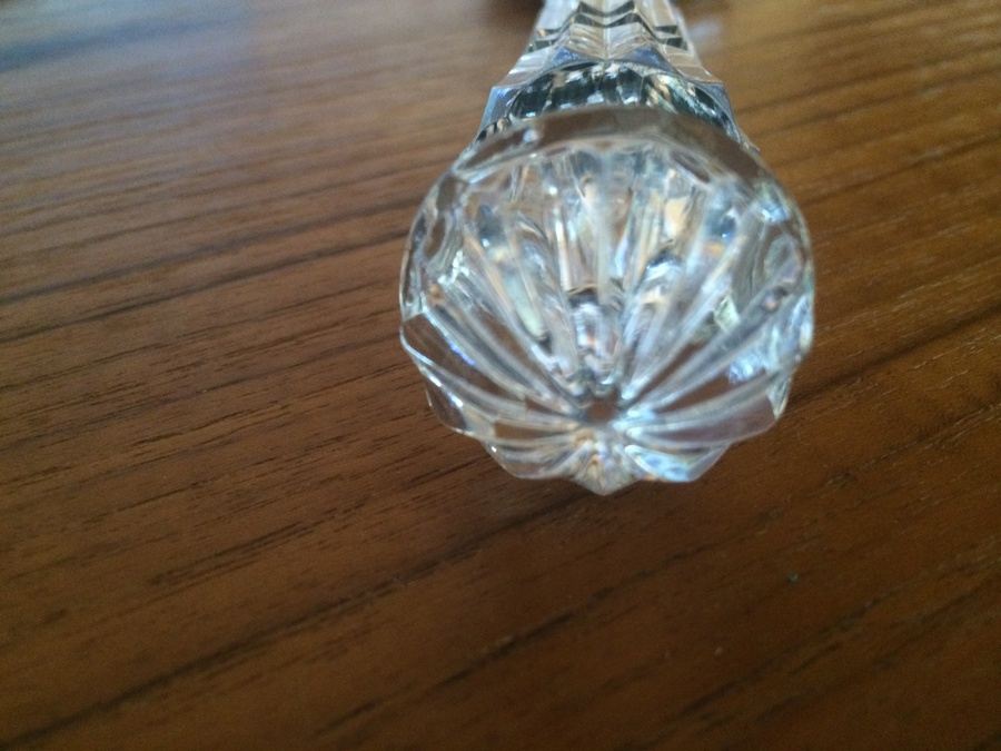 Vintage Waterford Crystal Pie Cake Knife Server  [Photo 6]