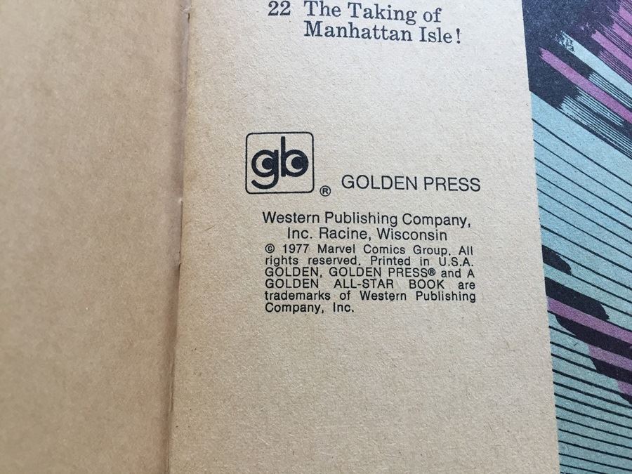 The Amazing Spider-Man Golden Press Vintage 1977 [Photo 5]