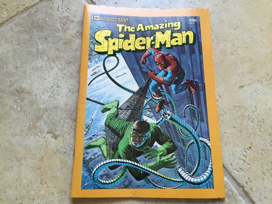 The Amazing Spider-Man Golden Press Vintage 1977 [Photo 1]