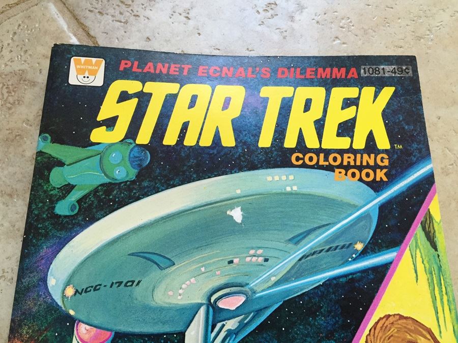 Vintage 1978 Star Trek Coloring Book [Photo 2]