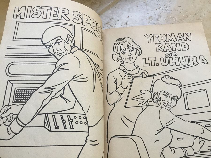 Vintage 1978 Star Trek Coloring Book [Photo 7]