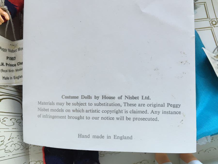 Peggy Nisbet Limited Edition Birth Of A Royal Baby Boy Collector's Signature Set In Box Signed [Photo 20]