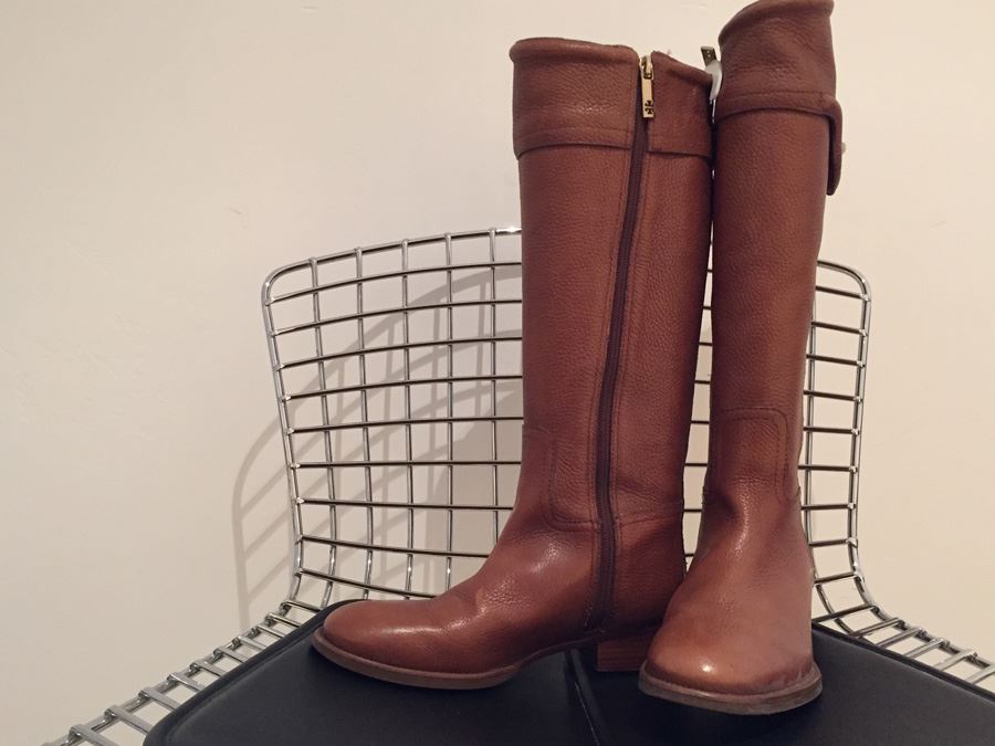 Tory Burch Brown Boots Size 7M [Photo 3]