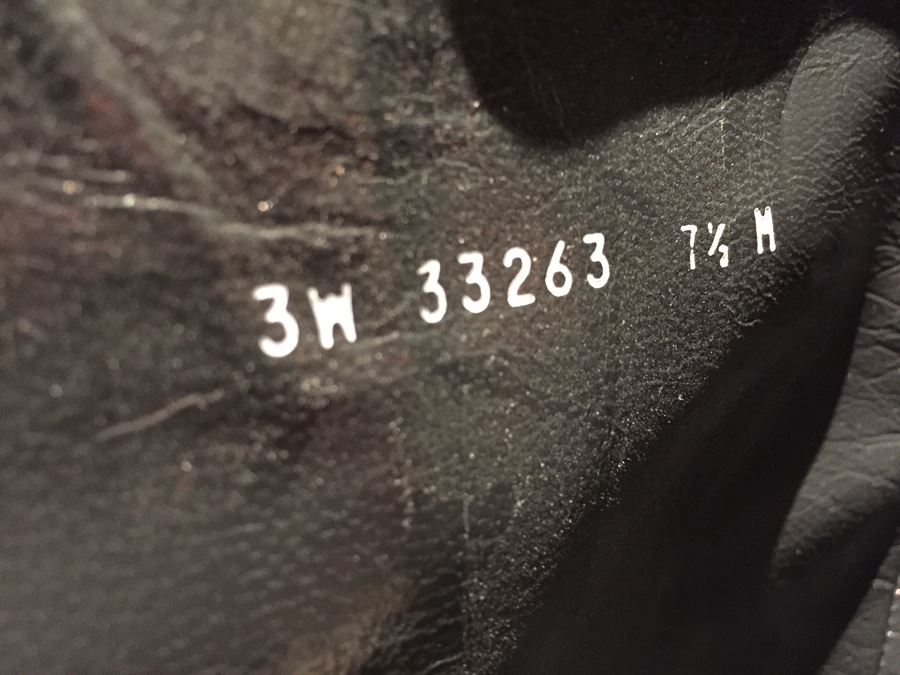 Black Boots Made In Spain Size 7 1/2 M [Photo 6]