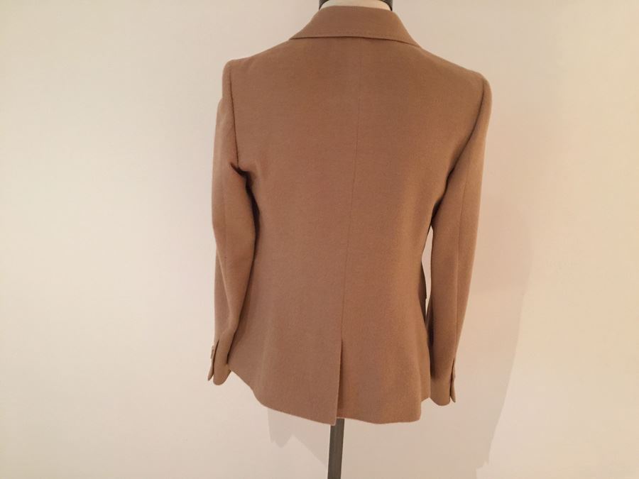 Brooks Brothers Camel Hair Jacket Size 4P [Photo 2]