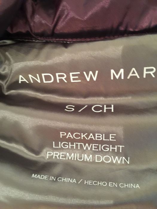 Andrew Marc Premium Down Jacket Size S [Photo 4]
