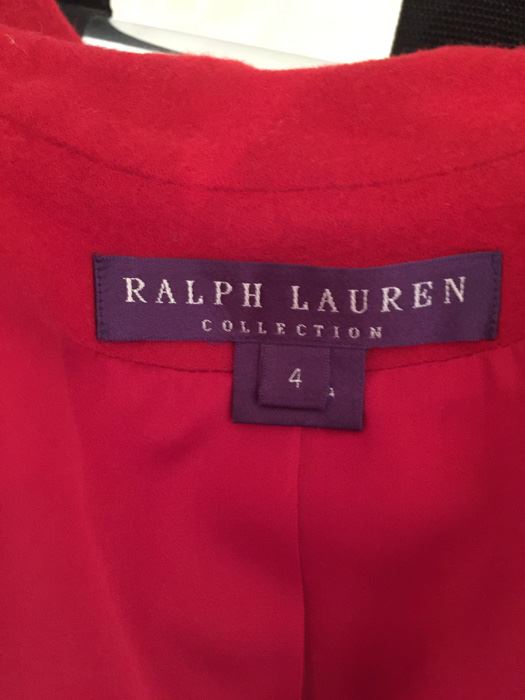Red Ralph Lauren Jacket Size 4 [Photo 3]