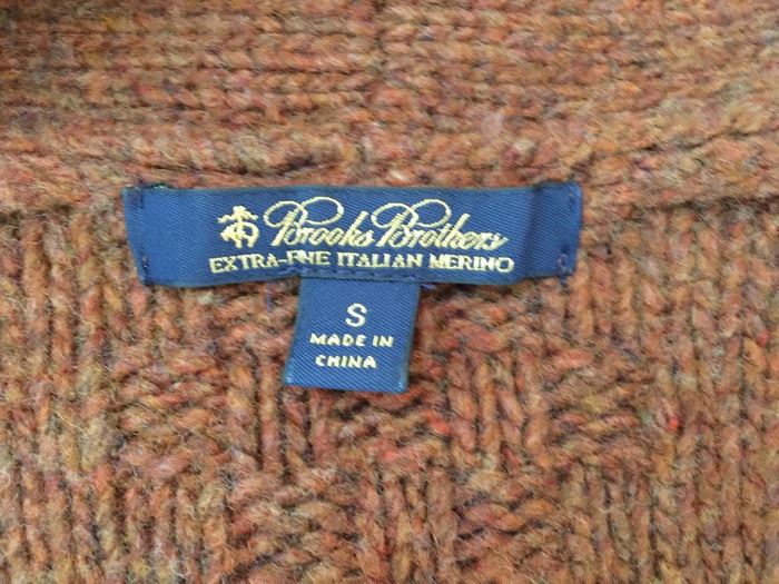 Brooks Brothers Jacket Extra Fine Italian Merino Size S [Photo 2]