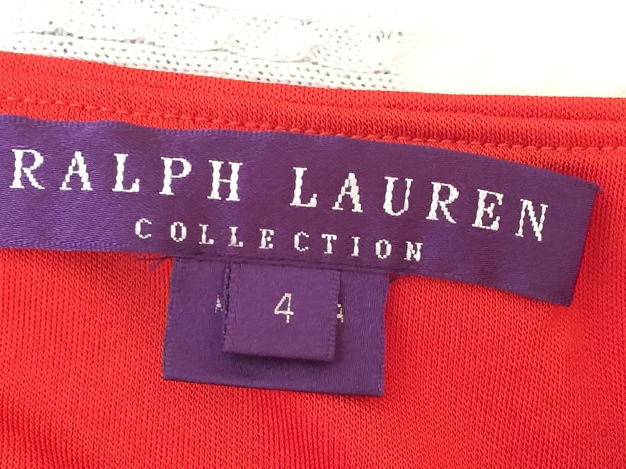 Red Ralph Lauren Dress Size 4 [Photo 3]