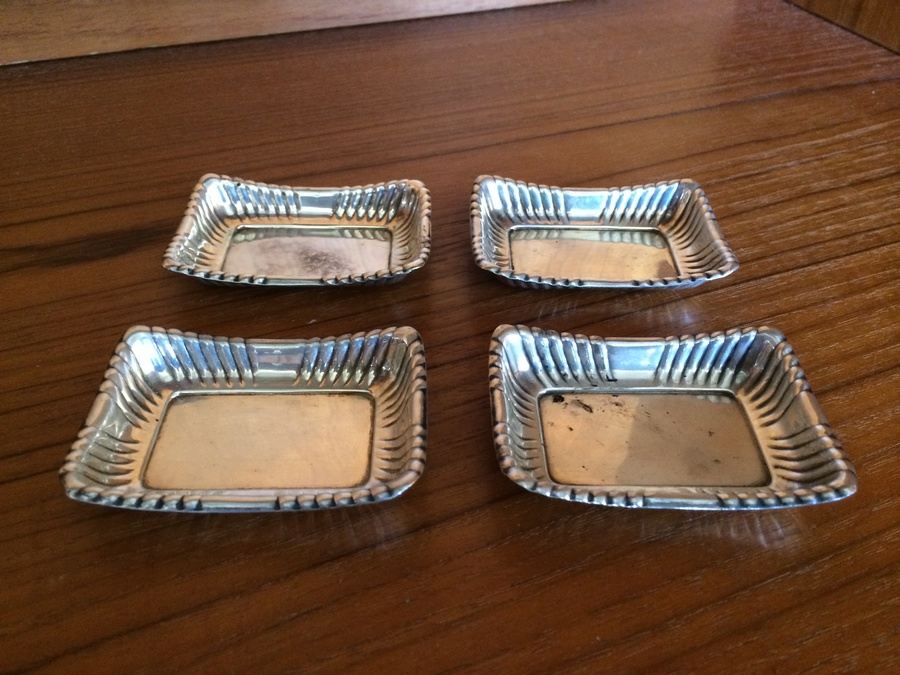 Small Sterling Silver Reed & Barton  Trays / Nut Dish [Photo 1]