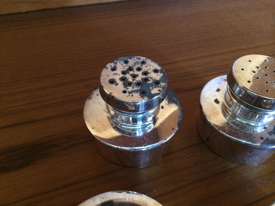 (4) Baldwin & Miller Sterling Salt and Pepper Shakers - Paul Revere Reproduction [Photo 4]