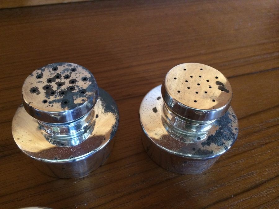 (4) Baldwin & Miller Sterling Salt And Pepper Shakers - Paul Revere ...