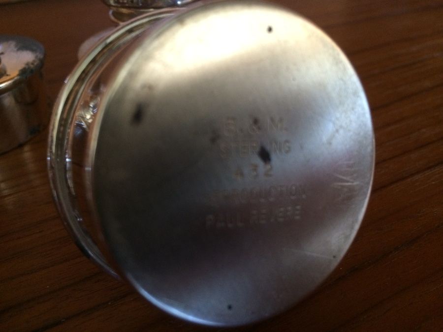 (4) Baldwin & Miller Sterling Salt and Pepper Shakers - Paul Revere Reproduction [Photo 6]