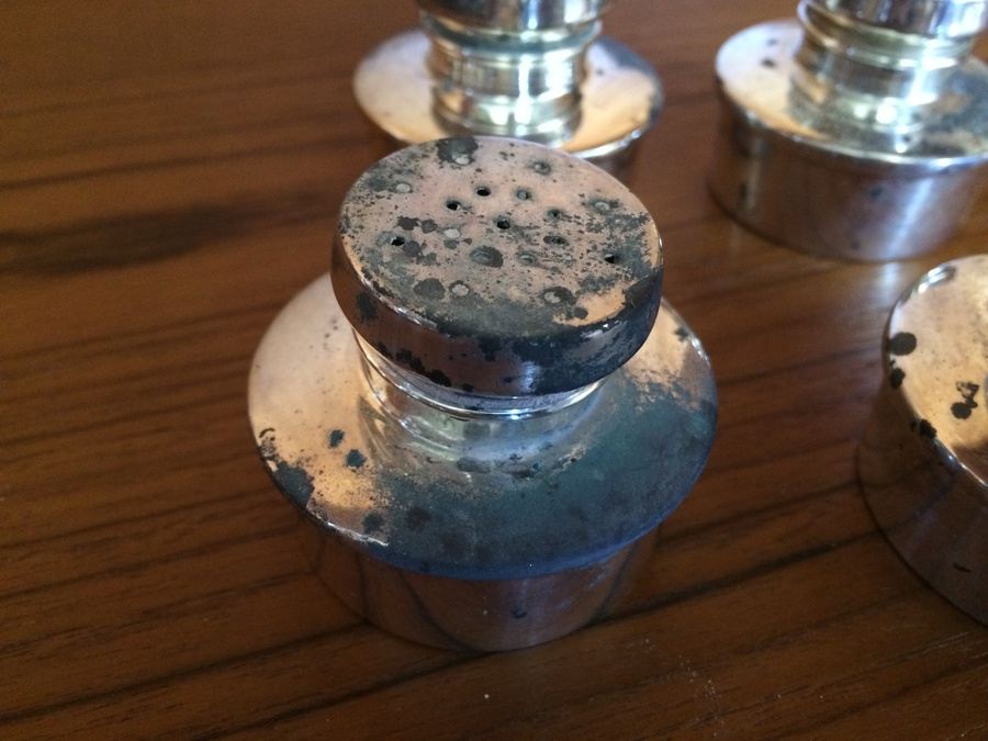 (4) Baldwin & Miller Sterling Salt and Pepper Shakers - Paul Revere Reproduction [Photo 5]
