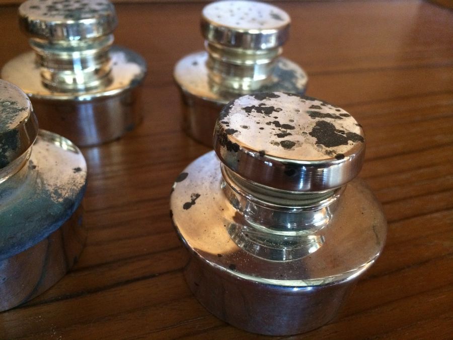 (4) Baldwin & Miller Sterling Salt and Pepper Shakers - Paul Revere Reproduction [Photo 2]
