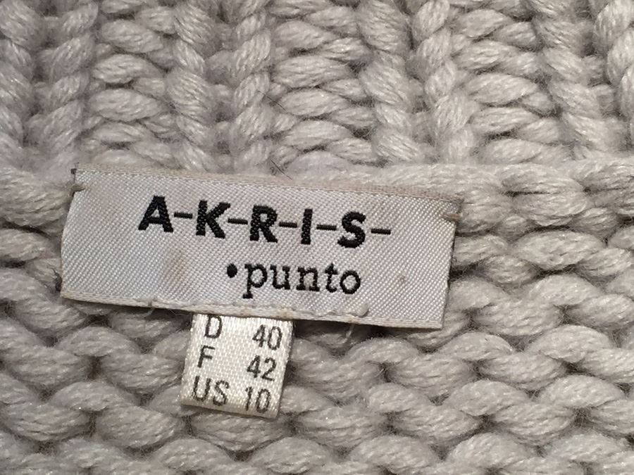 AKRIS Punto Sweater Size 10 [Photo 2]