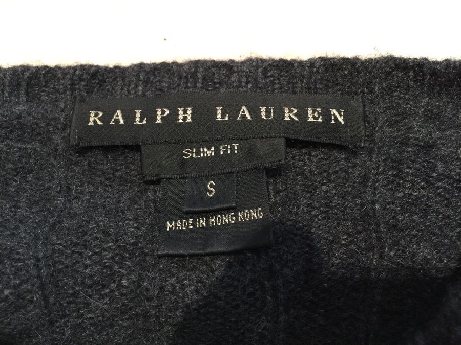 Ralph Lauren Slim Fit Black Label Sweater Size S [Photo 3]