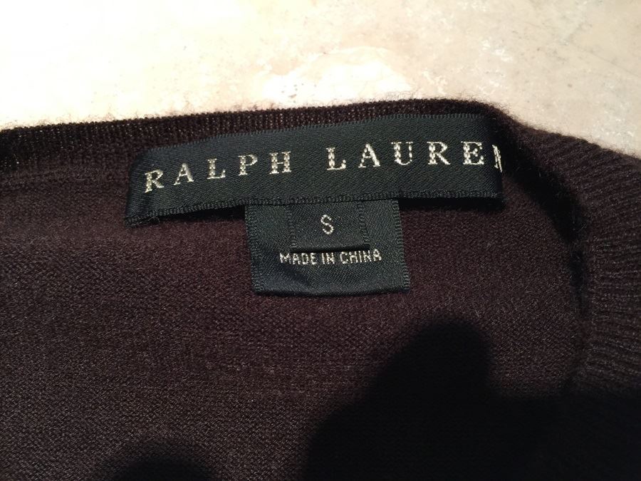 Ralph Lauren Sweater Black Label Size S [Photo 3]