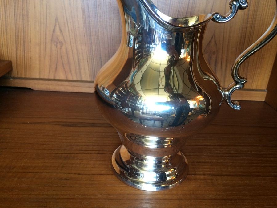 Sterling Silver Water Pitcher - #1031 by Gorham [Photo 4]