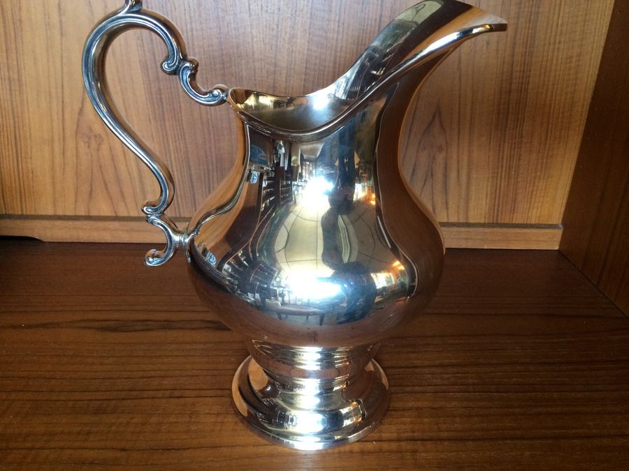 Sterling Silver Water Pitcher - #1031 by Gorham [Photo 6]