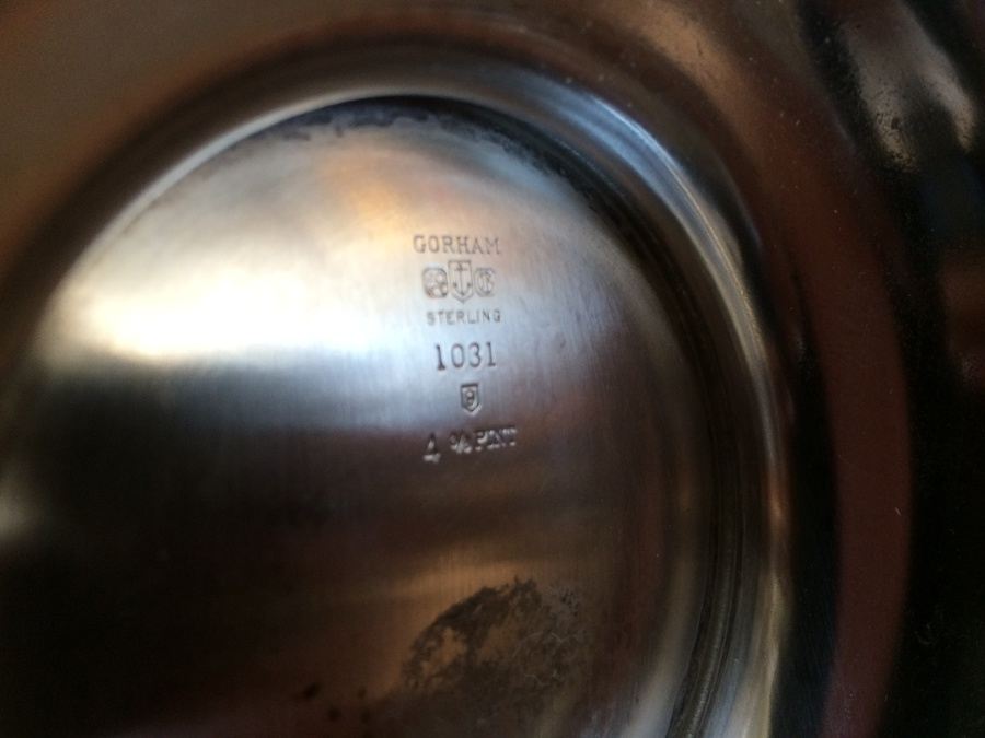 Sterling Silver Water Pitcher - #1031 by Gorham [Photo 7]