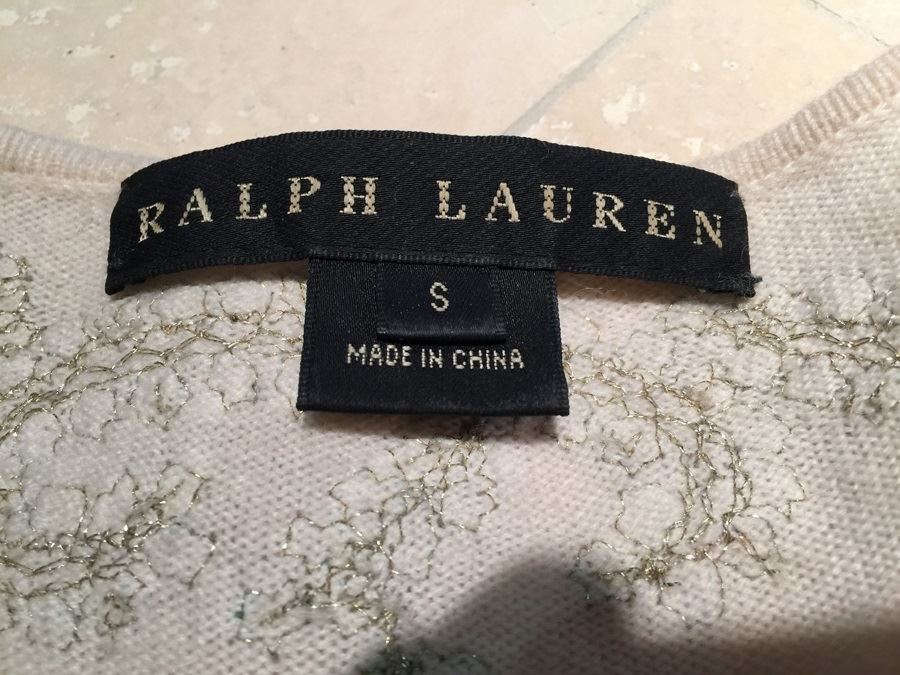 Ralph Lauren Sweater Black Label Size S