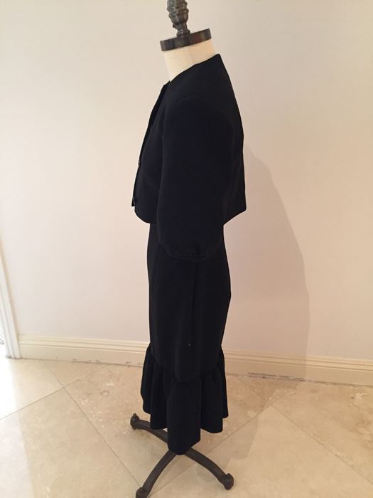 Ralph Lauren Dress Size 4 And Jacket Size 2 Black Label [Photo 8]