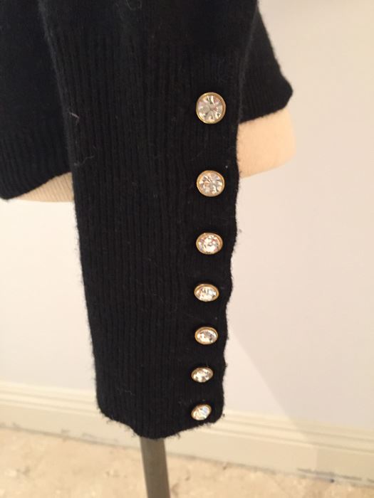 Ralph Lauren 100% Cashmere Sweater Black Label Size S [Photo 5]