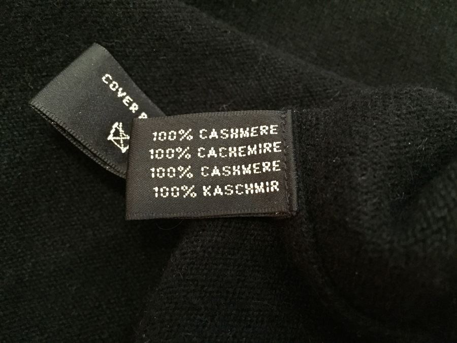 Ralph Lauren 100% Cashmere Sweater Black Label Size S [Photo 6]