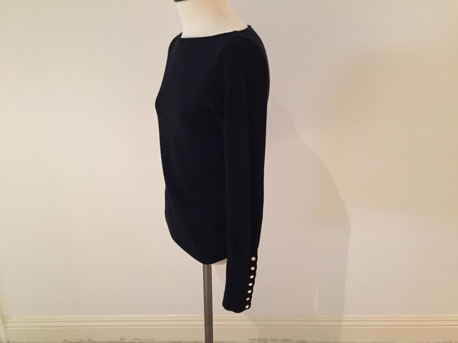 Ralph Lauren 100% Cashmere Sweater Black Label Size S