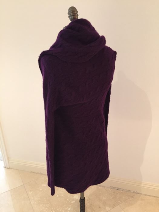 Purple Ralph Lauren Sweater Jacket Size XS [Photo 5]