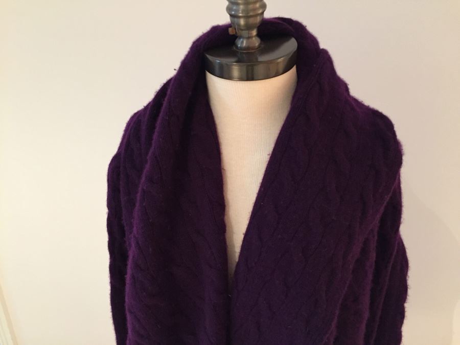 Purple Ralph Lauren Sweater Jacket Size XS [Photo 2]