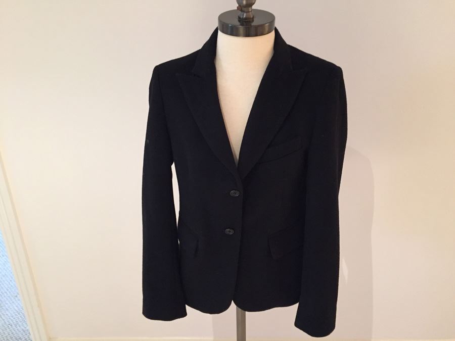 Enzo Mantovani Women's 100% Cashmere Jacket Size 40 Made In Italy [Photo 1]