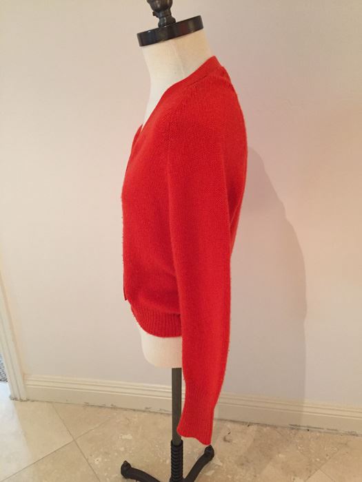 PRADA Red Sweater Size 40 [Photo 2]