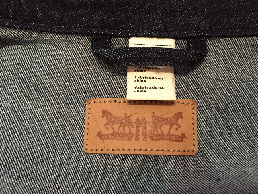 Levi Strauss Denim Jacket Size S/P [Photo 3]