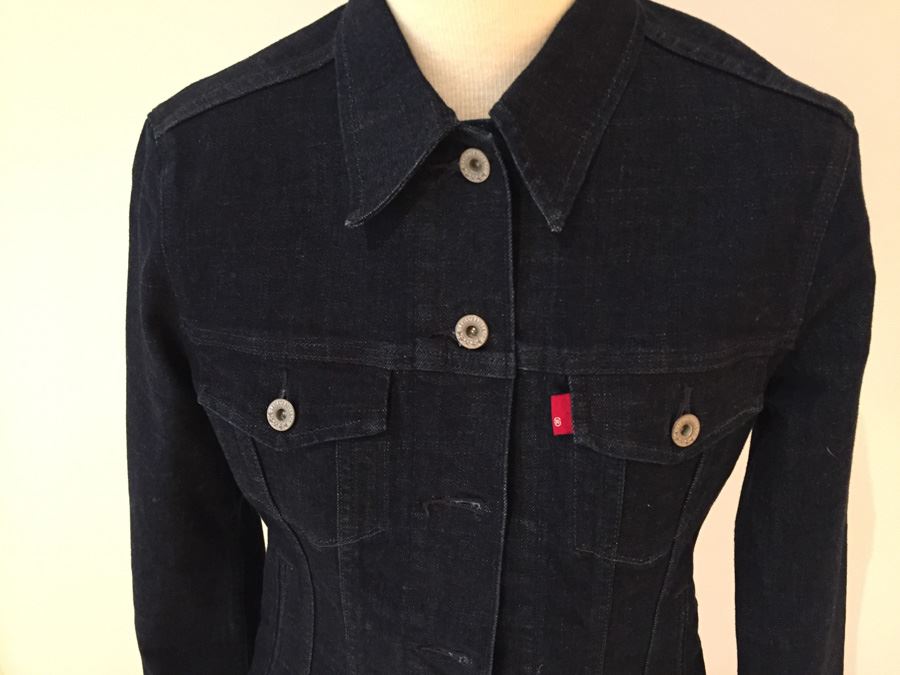 Levi Strauss Denim Jacket Size S/P [Photo 4]