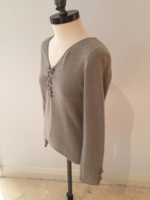 Neiman Marcus 100% Pure Cashmere Shirt Size S [Photo 6]