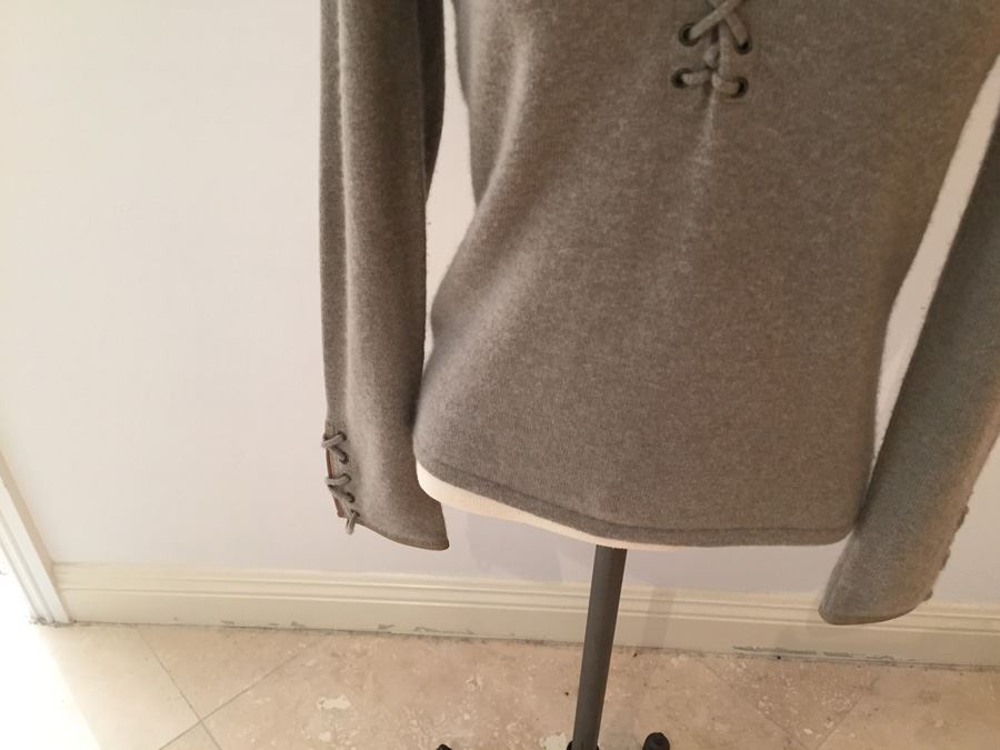 Neiman Marcus 100% Pure Cashmere Shirt Size S [Photo 4]