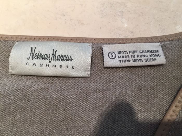 Neiman Marcus 100% Pure Cashmere Shirt Size S [Photo 3]