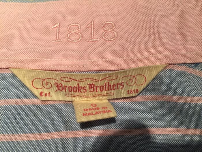 Brooks Brothers Dress Shirt Size 0 [Photo 3]
