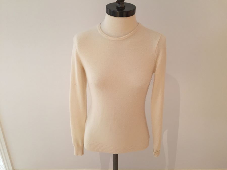 Ralph Lauren 100% Cashmere Sweater Black Label Size S [Photo 4]