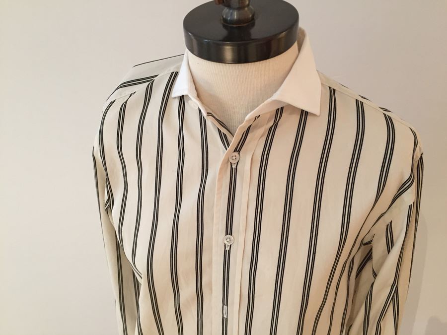 Ralph Lauren Dress Shirt Size Made In Italy Size 2 [Photo 4]