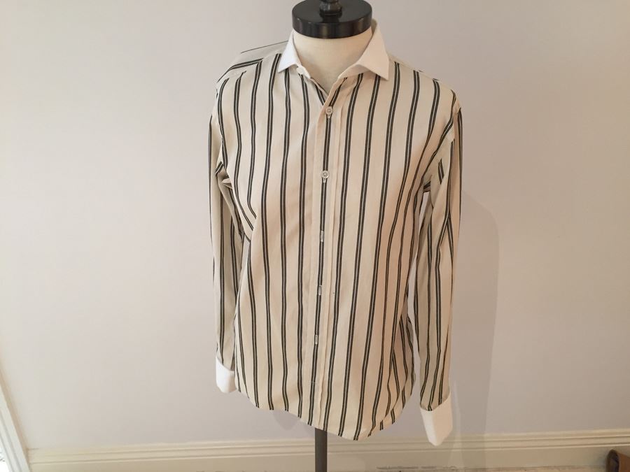Ralph Lauren Dress Shirt Size Made In Italy Size 2 [Photo 1]