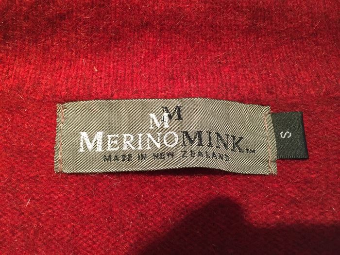 Merino Mink Sweater Made In New Zealand Size S [Photo 3]