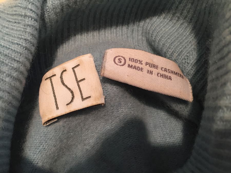 TSE 100% Pure Cashmere Sweater Size S [Photo 3]