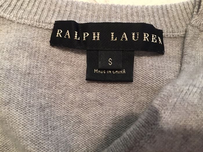 Ralph Lauren Sweater Black Label Size S [Photo 3]