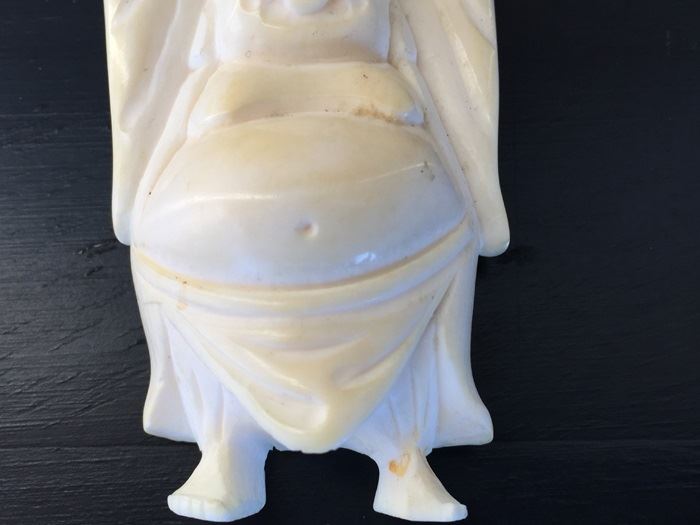 Old Carved Buddha With 14k Gold Bale Wt. 23.4g [Photo 6]