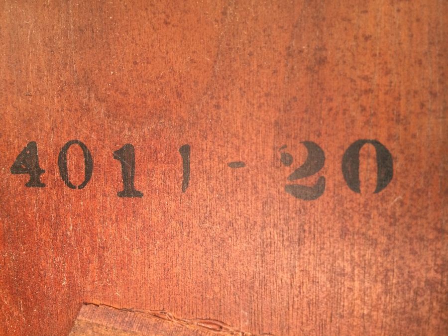 Mid-Century Henredon Dining Table with Four Chairs and Two Leaves - Asian Inspired [Photo 11]